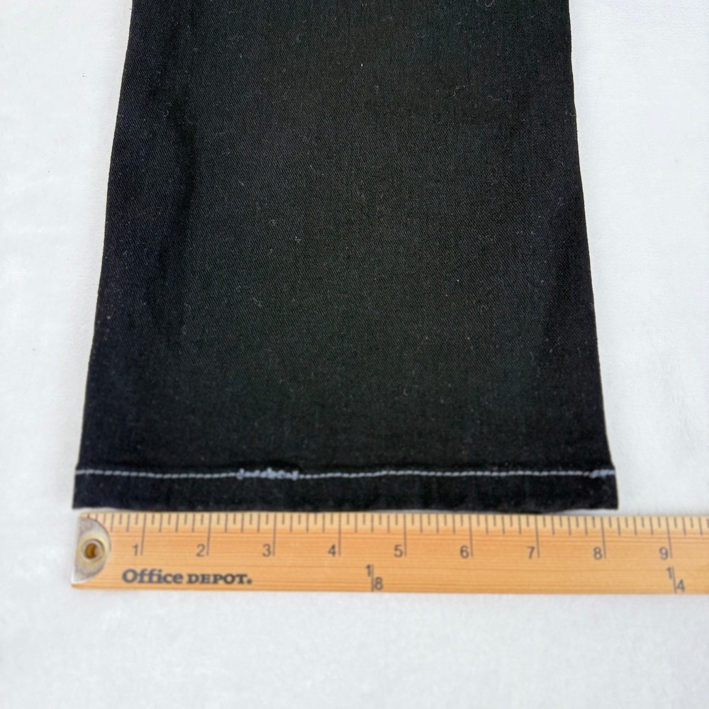 True Religion Ricky Flap SN Black Jeans Mens 34x30 (Fit 36x29) Straight Leg NEW - Picture 9 of 10